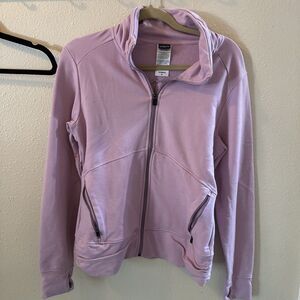 Patagonia Pink/purple Sweatshirt Womens Medium Full Zip Soft  Casual